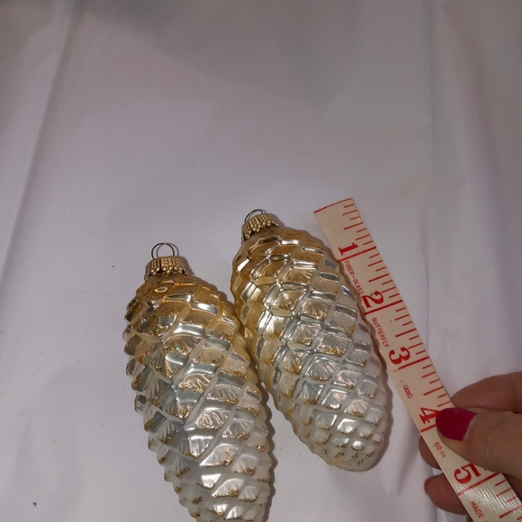 Pine Cone ornament set - Picture 3 of 5